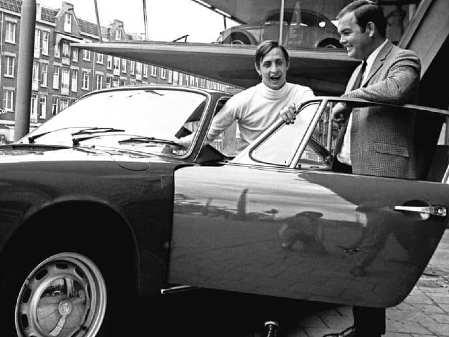 Ben Pon in front of the tasting room