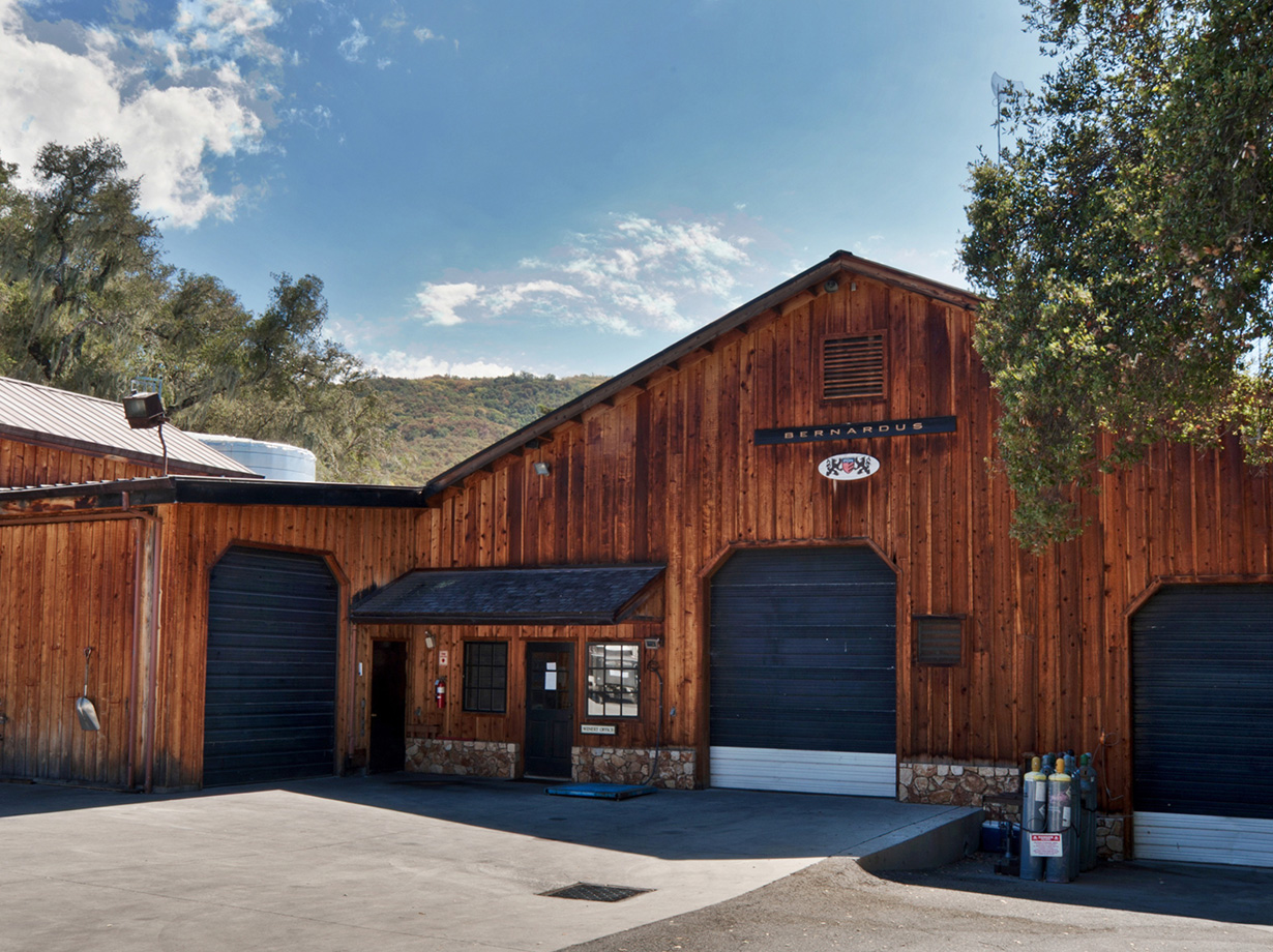Winery in the renovating stages