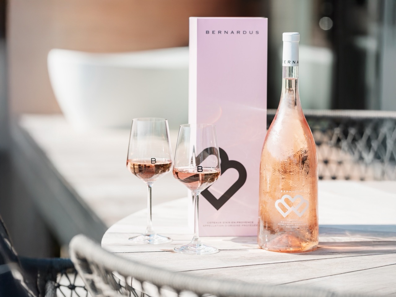 Bernardus rose groot